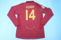 Koszulka Piłkarska Arsenal Londyn 2005/2006 Home Retro Długi Rękaw, Henry, Bergkamp