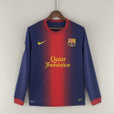 Koszulka Piłkarska FC Barcelona 2012/2013 Retro Długi Rękaw, Messi, Iniesta, Xavi Koszulka Piłkarska FC Barcelona 2012/2013 Retro Długi Rękaw, Messi, Iniesta, Xavi