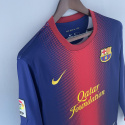 Koszulka Piłkarska FC Barcelona 2012/2013 Retro Długi Rękaw, Messi, Iniesta, Xavi Koszulka Piłkarska FC Barcelona 2012/2013 Retro Długi Rękaw, Messi, Iniesta, Xavi