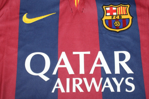 Koszulka Piłkarska FC Barcelona 2014/2015 Retro, Messi, Suarez, Neymar, Iniesta, Xavi Koszulka Piłkarska FC Barcelona 2014/2015 Retro, Messi, Suarez, Neymar, Iniesta, Xavi