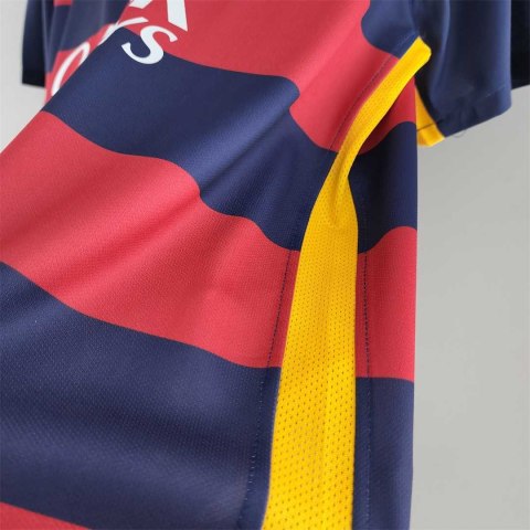Koszulka Piłkarska FC Barcelona 2015/2016 Retroi, Messi, Neymar, Suarez, Iniesta, Xavi Koszulka Piłkarska FC Barcelona 2015/2016 Retroi, Messi, Neymar, Suarez, Iniesta, Xavi