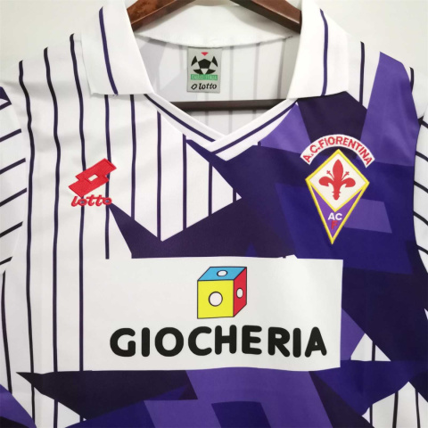 Koszulka AC Fiorentina 1991/1992 Away Retro Koszulka AC Fiorentina 1991/1992 Away Retro
