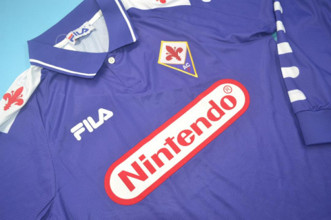 Koszulka Piłkarska AC Fiorentina 1998/1999 Retro Koszulka Piłkarska AC Fiorentina 1998/1999 Retro