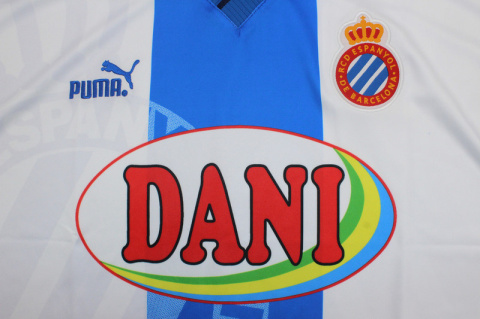 Koszulka Piłkarska Espanyol Barcelona 1998 Retro Koszulka Piłkarska Espanyol Barcelona 1998 Retro