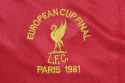 Koszulka Piłkarska LIVERPOOL FC 1981 UCL Final Home Retro