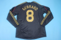 Koszulka Piłkarska Liverpool FC 2009/2010 Away Retro Długi Rękaw, Gerrard, Torres Koszulka Piłkarska Liverpool FC 2009/2010 Away Retro Długi Rękaw, Gerrard, Torres