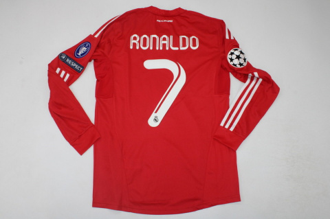 Koszulka Piłkarska Real Madryt 2011/2012 Away Retro, Ronaldo Koszulka Piłkarska Real Madryt 2011/2012 Away Retro, Ronaldo