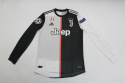 Koszulka Piłkarsksa Juventus Turyn 2019/2020 Retro Długi Rękaw, Ronaldo Koszulka Piłkarsksa Juventus Turyn 2019/2020 Retro Długi Rękaw, Ronaldo