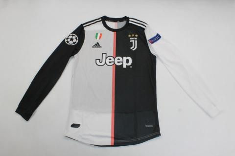 Koszulka Piłkarsksa Juventus Turyn 2019/2020 Retro Długi Rękaw, Ronaldo Koszulka Piłkarsksa Juventus Turyn 2019/2020 Retro Długi Rękaw, Ronaldo
