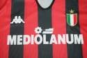 Koszulka Piłkarska AC Milan 1988/1989 Home Retro Długi Rękaw Koszulka Piłkarska AC Milan 1988/1989 Home Retro Długi Rękaw