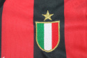 Koszulka Piłkarska AC Milan 1988/1989 Home Retro Długi Rękaw Koszulka Piłkarska AC Milan 1988/1989 Home Retro Długi Rękaw