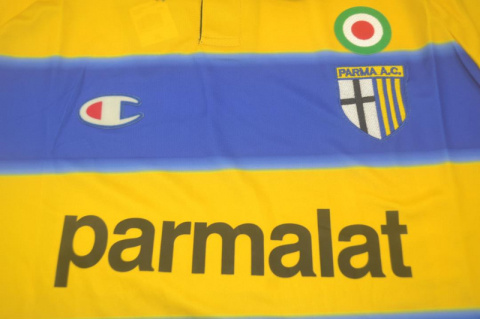 Koszulka Piłkarska AC Parma 1999/2000 Retro, Amoroso, Cannavaro Koszulka Piłkarska AC Parma 1999/2000 Retro, Amoroso, Cannavaro