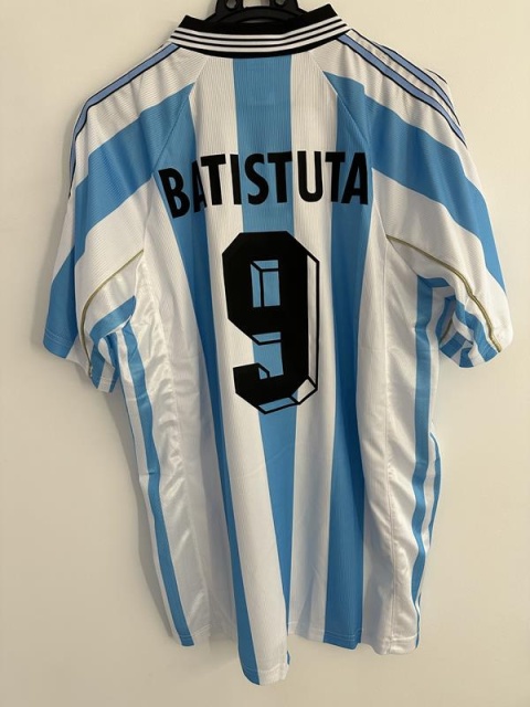 KOSZULKA PIŁKARSKA ARGENTYNA 1998 RETRO KOSZULKA PIŁKARSKA ARGENTYNA 1998 RETRO