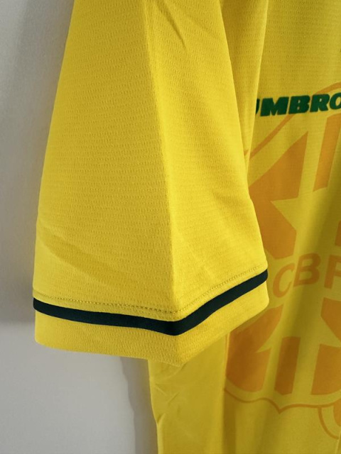 Koszulka Piłkarska Brazylia 1994 MŚ Home Retro, #11 Romario Koszulka Piłkarska Brazylia 1994 MŚ Home Retro, #11 Romario