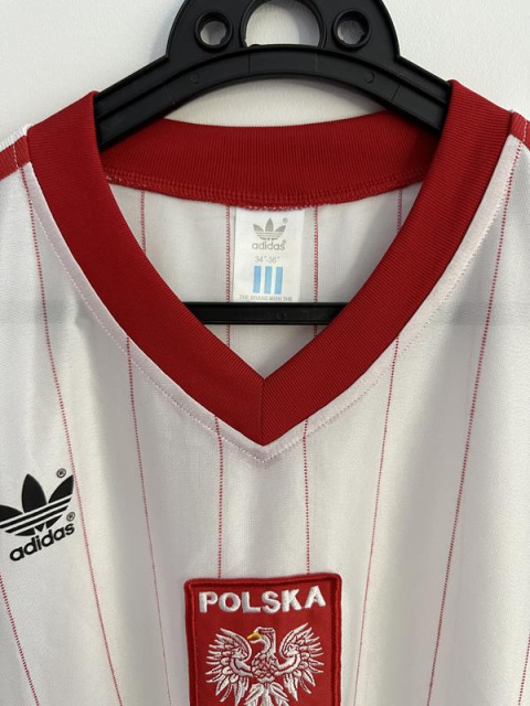 KOSZULKA PIŁKARSKA POLSKA 1982 MŚ RETRO KOSZULKA PIŁKARSKA POLSKA 1982 MŚ RETRO