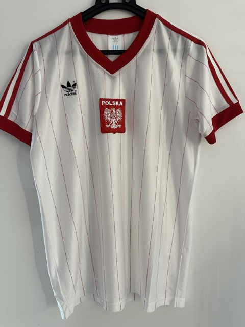 KOSZULKA PIŁKARSKA POLSKA 1982 MŚ RETRO KOSZULKA PIŁKARSKA POLSKA 1982 MŚ RETRO