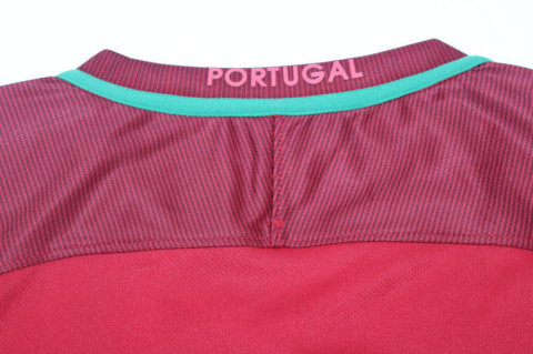 KOSZULKA PIŁKARSKA PORTUGALIA EURO 2016 RETRO KOSZULKA PIŁKARSKA PORTUGALIA EURO 2016 RETRO