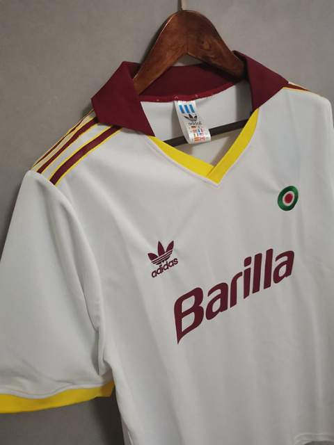 Koszulka Piłkarska AS Roma 1991/1992 Away Retro Koszulka Piłkarska AS Roma 1991/1992 Away Retro