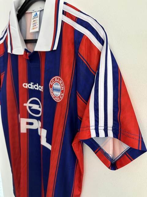 Koszulka Piłkarska Bayern Monachium 1995/1996 Retro Koszulka Piłkarska Bayern Monachium 1995/1996 Retro