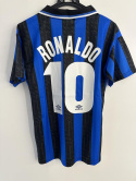 Koszulka Piłkarska Inter Mediolan 1997/1998 Home Retro, #10 Ronaldo Koszulka Piłkarska Inter Mediolan 1997/1998 Home Retro, #10 Ronaldo