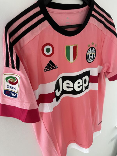 Koszulka Piłkarska Juventus Turyn 2015/2016 Away Retro, Dybala Koszulka Piłkarska Juventus Turyn 2015/2016 Away Retro, Dybala