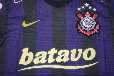 Koszulka Piłkarska Corinthians 2009/2010 Away Retro Koszulka Piłkarska Corinthians 2009/2010 Away Retro