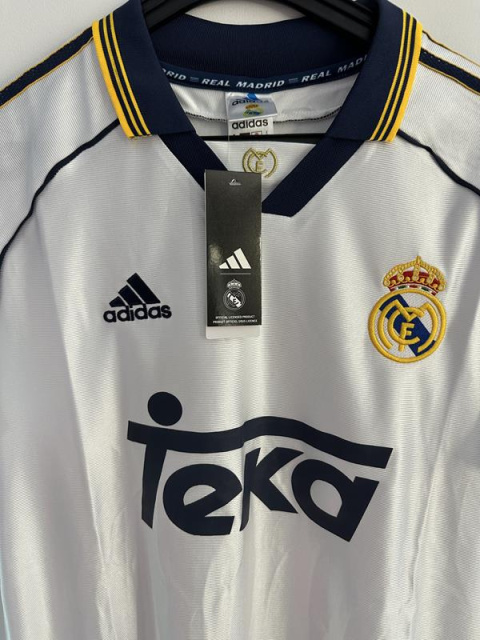 Koszulka Piłkarska Real Madryt 1998/99 Retro Koszulka Piłkarska Real Madryt 1998/99 Retro
