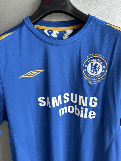 Koszulka Piłkarska CHELSEA LONDYN 2005/2006 Retro Koszulka Piłkarska CHELSEA LONDYN 2005/2006 Retro