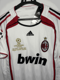 Koszulka Piłkarska AC Milan 2006/2007 UCL Final Away Retro Koszulka Piłkarska AC Milan 2006/2007 UCL Final Away Retro