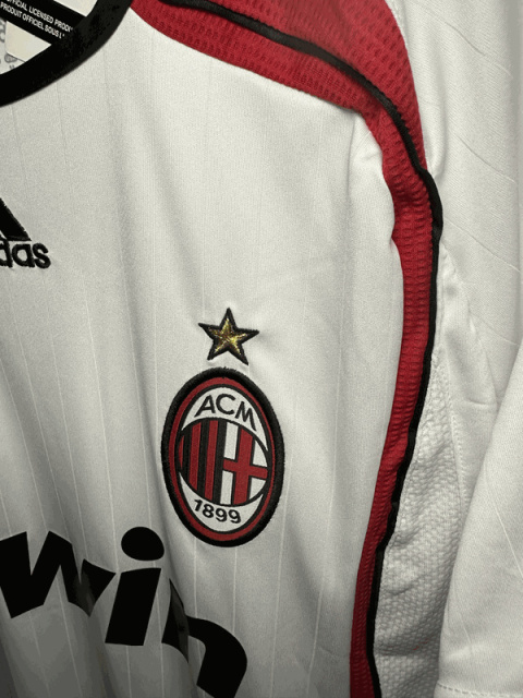 Koszulka Piłkarska AC Milan 2006/2007 UCL Final Away Retro Koszulka Piłkarska AC Milan 2006/2007 UCL Final Away Retro