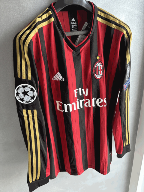 Koszulka Piłkarska AC Milan 2013/2014 Home Retro Koszulka Piłkarska AC Milan 2013/2014 Home Retro