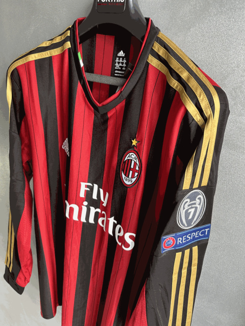 Koszulka Piłkarska AC Milan 2013/2014 Home Retro Koszulka Piłkarska AC Milan 2013/2014 Home Retro