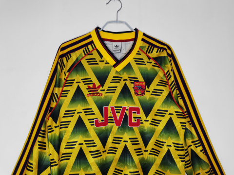 Koszulka Piłkarska ARSENAL LONDYN 1991/1992 AWAY Retro Koszulka Piłkarska ARSENAL LONDYN 1991/1992 AWAY Retro