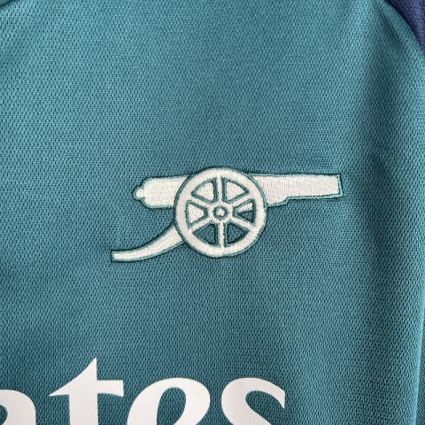 Koszulka Piłkarska ARSENAL LONDYN 3RD 2023/2024 FAN Długi Rękaw Koszulka Piłkarska ARSENAL LONDYN 3RD 2023/2024 FAN Długi Rękaw