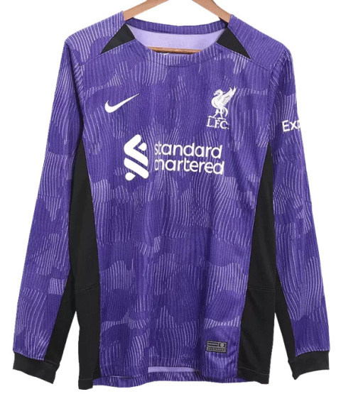 Koszulka Piłkarska LIVERPOOL FC 3RD 2023/2024 FAN Długi Rękaw Koszulka Piłkarska LIVERPOOL FC 3RD 2023/2024 FAN Długi Rękaw