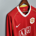 Koszulka Piłkarska Manchester United 2006/2007 Retro Długi Rękaw