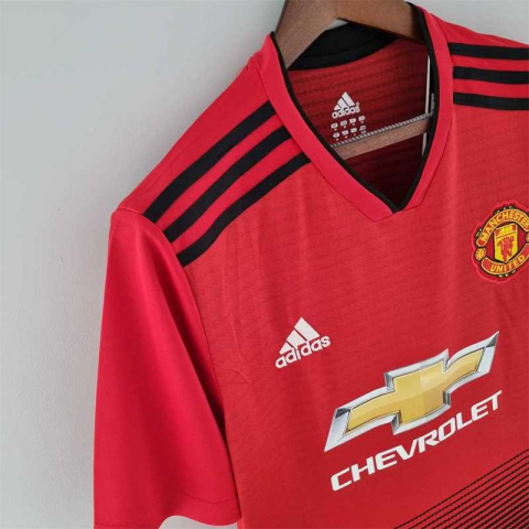 Koszulka Piłkarska Manchester United 2018/2019 Retro Koszulka Piłkarska Manchester United 2018/2019 Retro