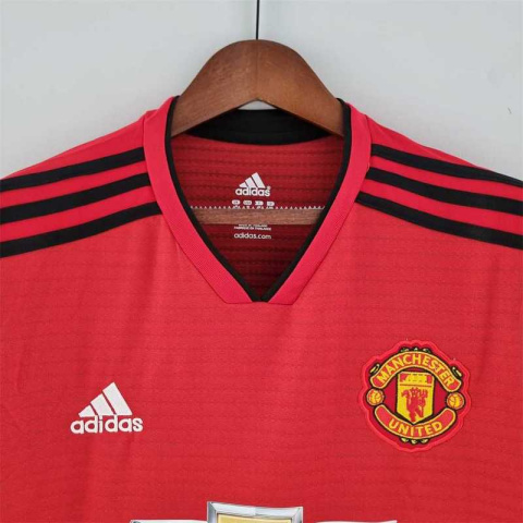 Koszulka Piłkarska Manchester United 2018/2019 Retro Koszulka Piłkarska Manchester United 2018/2019 Retro