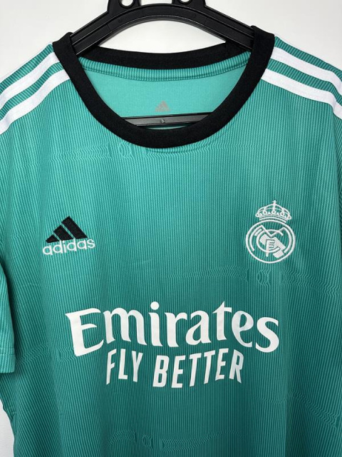 Koszulka Piłkarska Real Madryt 2021/2022 3rd Retro, Benzema Koszulka Piłkarska Real Madryt 2021/2022 3rd Retro, Benzema