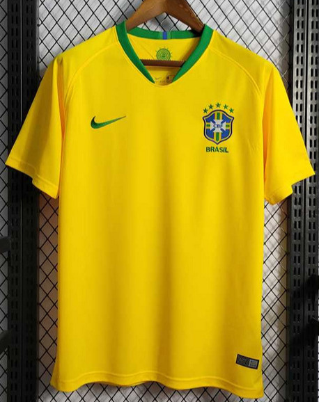 KOSZULKA PIŁKARSKA BRAZYLIA 2018 RETRO KOSZULKA PIŁKARSKA BRAZYLIA 2018 RETRO