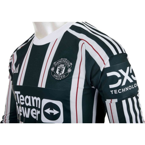Koszulka Piłkarska Manchester United 2023/2024 Away Długi Rękaw Koszulka Piłkarska Manchester United 2023/2024 Away Długi Rękaw
