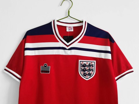 Koszulka Piłkarska Anglia 1982 Away Retro Koszulka Piłkarska Anglia 1982 Away Retro