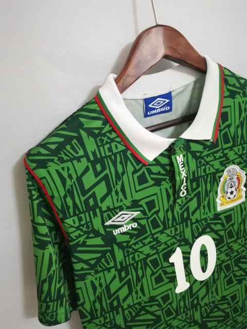 Koszulka Piłkarska Meksyk 1994 Home Retro Koszulka Piłkarska Meksyk 1994 Home Retro