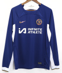 Koszulka Piłkarska CHELSEA LONDYN HOME 2023/2024 FAN Długi Rękaw Koszulka Piłkarska CHELSEA LONDYN HOME 2023/2024 FAN Długi Rękaw