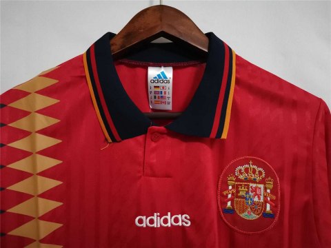 Koszulka Piłkarska Hiszpania 1994 Retro Home Koszulka Piłkarska Hiszpania 1994 Retro Home
