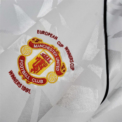 Koszulka Piłkarska Manchester United 1991 Final CWC Retro Koszulka Piłkarska Manchester United 1991 Final CWC Retro