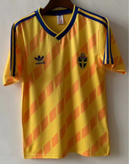 Koszulka Piłkarska Szwecja 1988 Home Retro