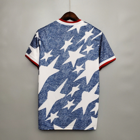 Koszulka Piłkarska Stany Zjednoczone USA 1994 Away Retro Koszulka Piłkarska Stany Zjednoczone USA 1994 Away Retro