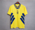 Koszulka Piłkarska Szwecja 1994 Home Retro Koszulka Piłkarska Szwecja 1994 Home Retro