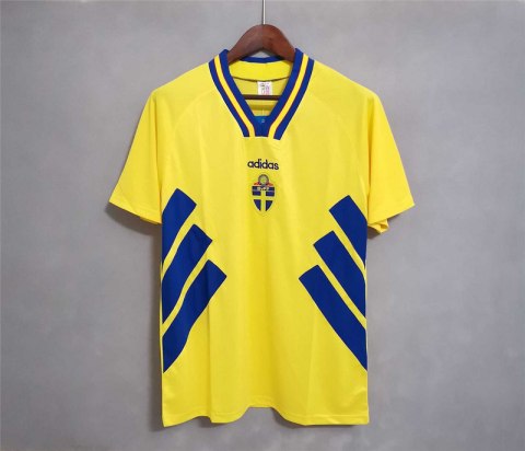 Koszulka Piłkarska Szwecja 1994 Home Retro Koszulka Piłkarska Szwecja 1994 Home Retro